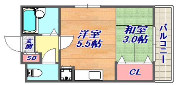 イズミコートの物件間取画像